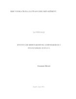 prikaz prve stranice dokumenta Institucije međunarodnog gospodarskog i financijskog sustava